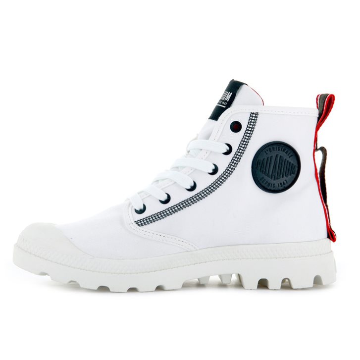 Bottes Palladium Pampa Dare 2 Survive Femme Blanche | FR WSN384J